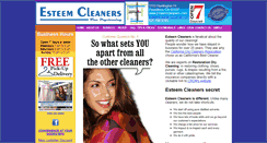 Desktop Screenshot of esteemcleaners.com